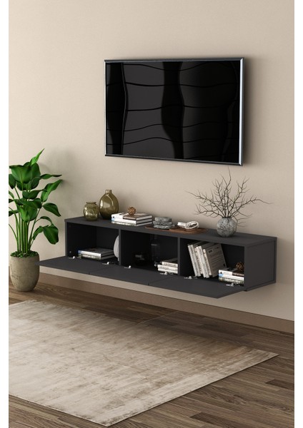 %100 Mdflam Tv Ünitesi Tv Sehpası Duvara Monte T-27 fiyatları