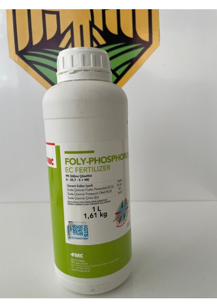 Folyphosphorusfosforlu Sıvı Gübre 1litre