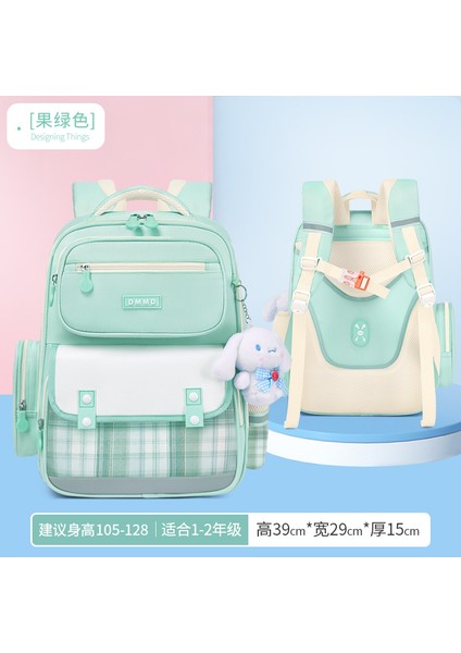 Yabancı Stil Ilkokul Öğrencileri Okul Çantası Çocuklar 1-3-6 Sınıflar Omuz Çantası Su Geçirmez Büyük Kapasiteli Oxford Kumaş (Yurt Dışından)