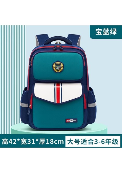 Ilkokul Öğrencileri Okul Çantası Yeni Erkekler ve Kadınlar Bir, Iki, Üç, Dört, Beş, Altı Sınıflar Çocuklar Yük Azaltma (Yurt Dışından)