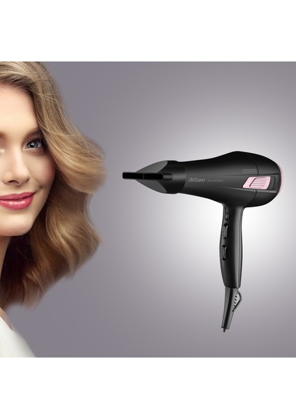 AR5098 Saloncare Profesyonel Saç Kurutma Makinesi - Siyah - 2200 Watt