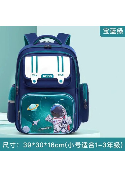 Ilkokullar Astronotlar Yeni Erkek Okul Çantası Bir, Iki, Üç, Altı Sınıflar Yük Azaltma Kızlar Su Geçirmez Çocuk Omuz Çantası (Yurt Dışından)
