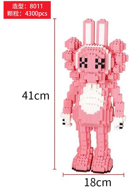 6-12 Yaş Tandem Küçük Parçacıklar Yapı Taşı Oyuncaklar Çocuk Eğitici Puzzle Yapboz Süsler (Yurt Dışından)