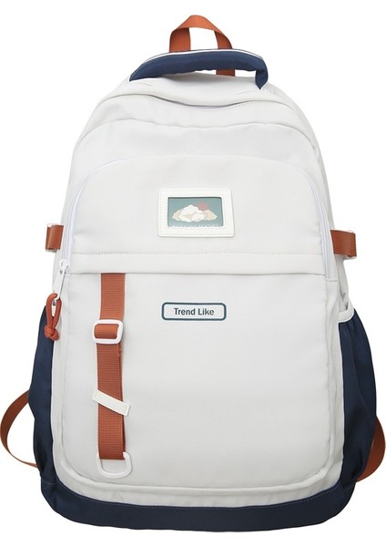 Okul Sezonu Yeni Kadın Kişilik Yaratıcı Çift Erkek Büyük Kapasiteli Ortaokul ve Lise Öğrencileri Okul Çantası Baskı (Yurt Dışından)