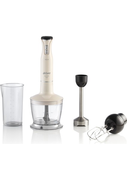 AR1140 Blanco Mini Blender Set - Beyaz - 1500 Watt