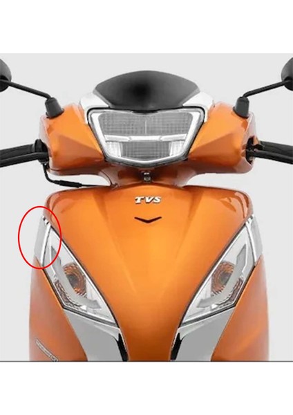 Tvs JUPITER125 2023-2025 Sağ Ön Sinyal Üstü Nikelajı Krom Parçası A fiyatları
