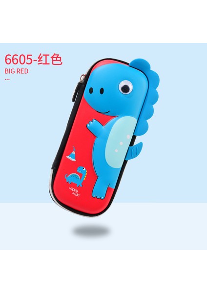 Yaratıcı Karikatür 3D Tek Boynuzlu At Kalem Çantası Ins Büyük Kapasiteli Kırtasiye Kutusu Ilköğretim Öğrencileri Sevimli Dinozor Kalem Kutusu (Yurt Dışından)