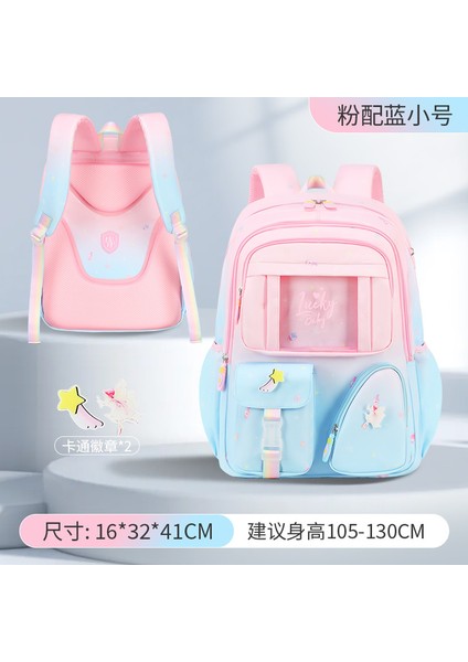 Çocuk Ilkokul Öğrencileri Okul Çantası Büyük Kapasiteli Yüksek Değerli Oxford Kumaş Omuz Çantası Kızlar Yeni (Yurt Dışından)