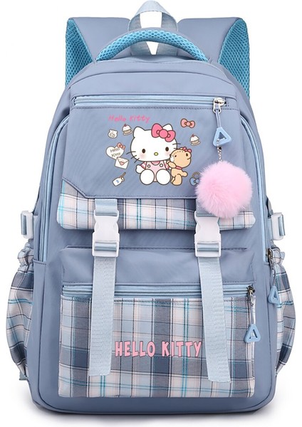 Kt Kedi Karikatür Etrafında Japon Sevimli Ilkokul Öğrencileri Ortaokul Lise Lise Büyük Kapasiteli Okul Çantası (Yurt Dışından)