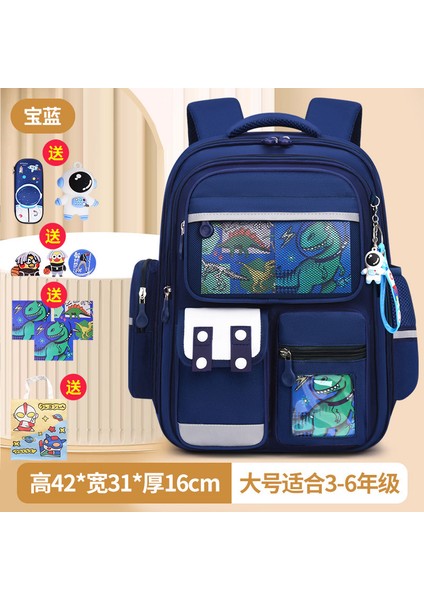 Kızlar Azaltılmış Yük Omurga Koruma Okul Çantası 1-6 Sınıflar Büyük Kapasiteli Çocuklar Karikatür (Yurt Dışından)