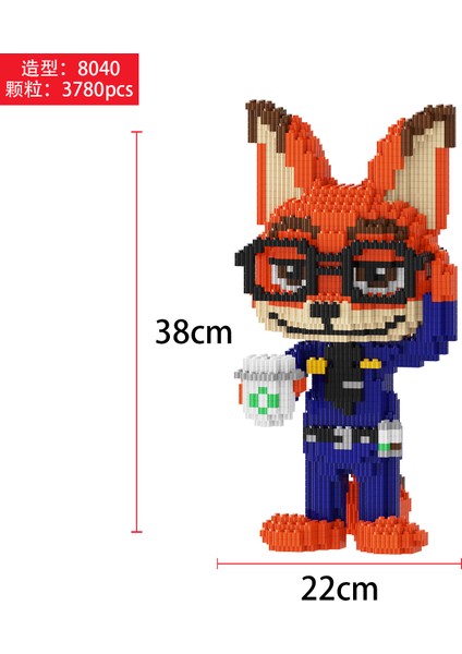 6-12 Yaş Tandem Küçük Parçacıklar Yapı Taşı Oyuncaklar Çocuk Eğitici Puzzle Yapboz Süsler (Yurt Dışından)