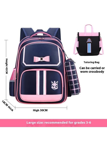 [kalem Çantası Gönder] Okul Sezonu Ilkokul Öğrencileri Okul Çantası Çocuklar 1-3-6 Sınıflar Omuz Çantası (Yurt Dışından)