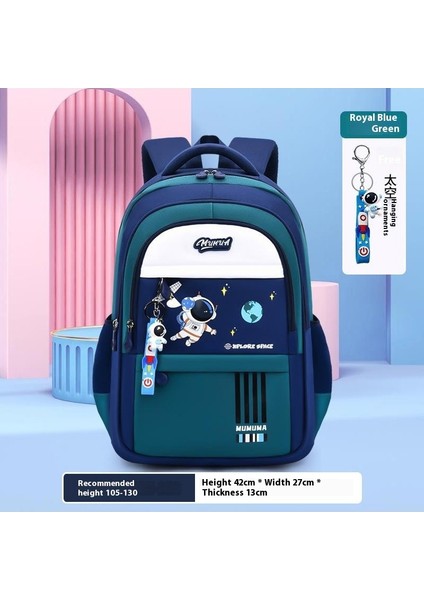Yeni Karikatür Çocuk Ilkokul Öğrencileri Okul Çantası 3-6 Sınıflar Omuz Çantası Sandviç Oxford Kumaş (Yurt Dışından)