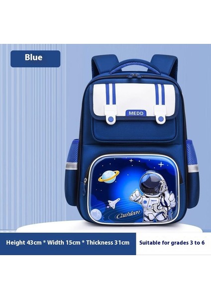 Okul Çantası Açılış Sezonu Yeni Nefes Alabilen 1-6 Sınıf Ilkokul Öğrencileri Okul Çantası Büyük Kapasiteli Çocuk Omuz Çantası (Yurt Dışından)