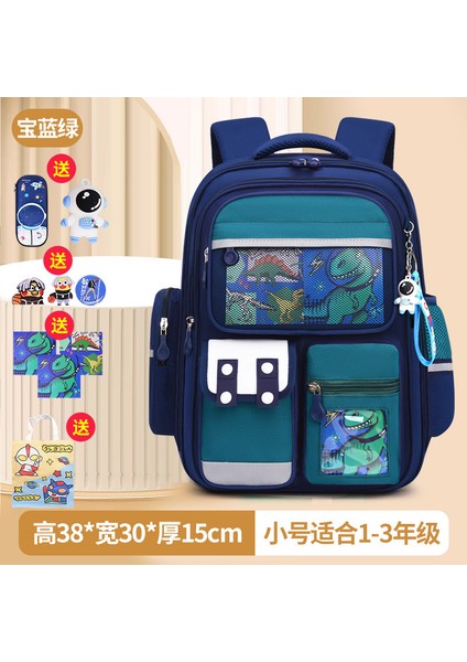 Kızlar Azaltılmış Yük Omurga Koruma Okul Çantası 1-6 Sınıflar Büyük Kapasiteli Çocuklar Karikatür (Yurt Dışından)