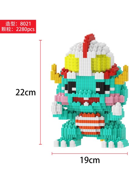6-12 Yaş Tandem Küçük Parçacıklar Yapı Taşı Oyuncaklar Çocuk Eğitici Puzzle Yapboz Süsler (Yurt Dışından)