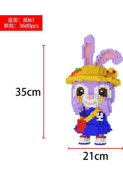 6-12 Yaş Tandem Küçük Parçacıklar Yapı Taşı Oyuncaklar Çocuk Eğitici Puzzle Yapboz Süsler (Yurt Dışından)