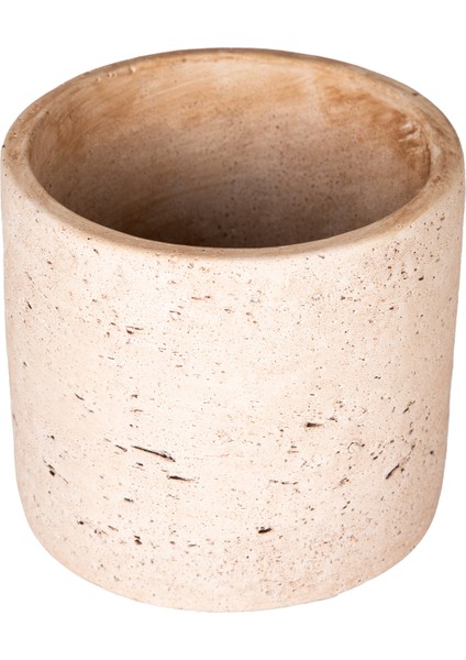 Beton Saksı Doğal Görünümlü Bej 9,5x8,5 Cm. modelleri