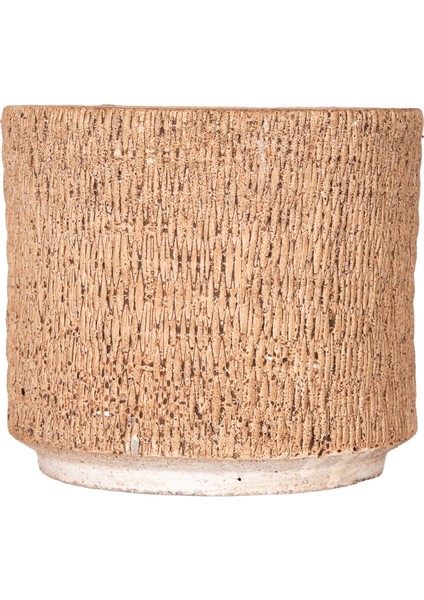 Beton Saksı Hasır Desenli Kahverengi 12X10,5 Cm. fırsatları