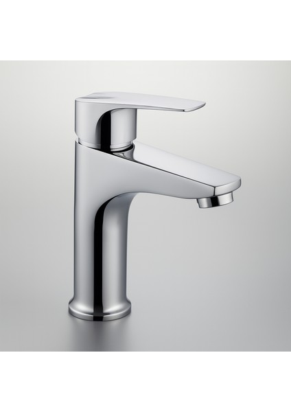 Premium Sıcak Soğuk Ayarlı Tek Kollu Aç Kapa Krom Lavabo Bataryası Duvar Tipi Armatür Modern Tasarım modelleri