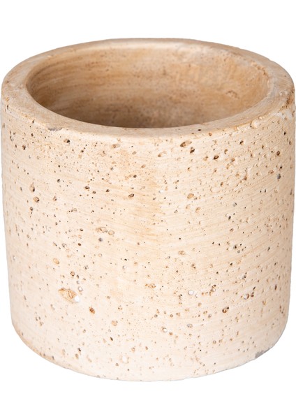 Beton Saksı Doğal Görünümlü Bej 8x7 Cm. modelleri