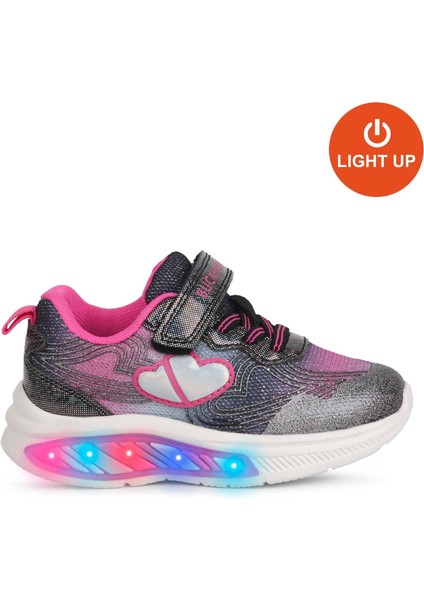 Çocuk Işıklı Cırtlı Günlük Ayakkabı BUCK3042 Nına