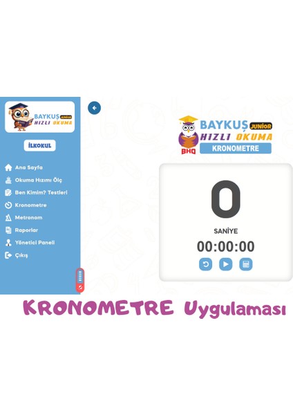 İLKOKUL Okuma, Dikkat ve Hafıza Geliştirme Yazılım Uygulaması