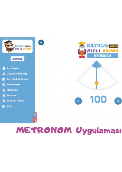 İLKOKUL Okuma, Dikkat ve Hafıza Geliştirme Yazılım Uygulaması