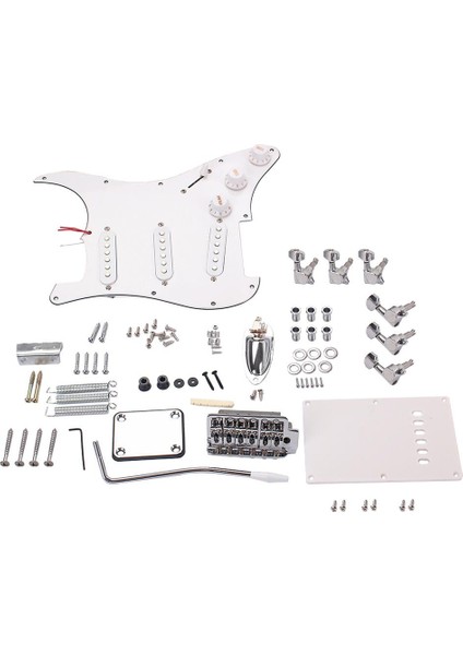 11 Delikli Beyaz Renk Elektro Gitar Tremolo Köprü (Yurt Dışından) fiyatları