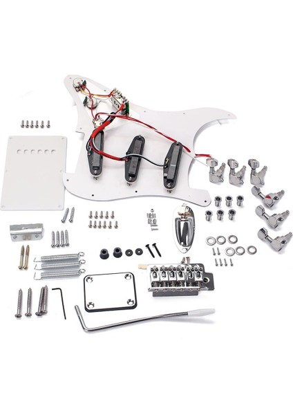 11 Delikli Beyaz Renk Elektro Gitar Tremolo Köprü (Yurt Dışından) fırsatları