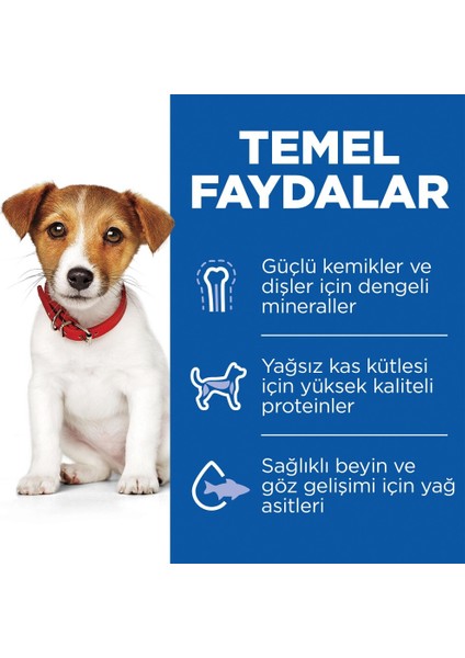 Küçük Irk Kuzulu & Pirinçli Yavru Köpek Maması 1,5 kg modelleri