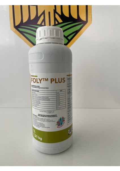 Foly Plus Organik ve Mikro Element Karışımı Sıvı Gübre 1litre