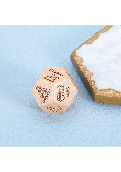 Yıldönümü Buluşma Gecesi Hediyeleri 2024, Çiftler Için Ahşap Yemek Kararı Yıldönümü Zar Hediyeleri (Yurt Dışından) fiyatları