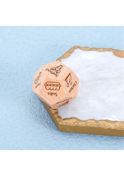 Yıldönümü Buluşma Gecesi Hediyeleri 2024, Çiftler Için Ahşap Yemek Kararı Yıldönümü Zar Hediyeleri (Yurt Dışından) fırsatları