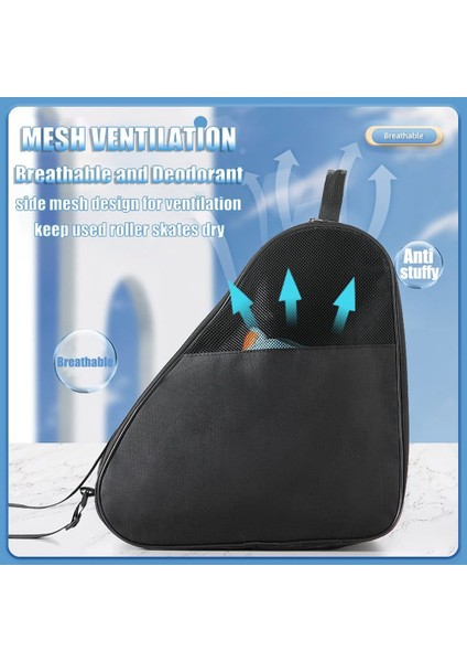 Buz Pateni Çantası, Kız Erkek ve Çoğu Yetişkin Için Ayarlanabilir Omuz Askılı Paten Çantası Açık Hava Paten Çantası (Yurt Dışından) fırsatları