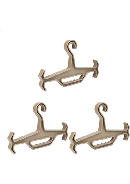 Yelek Dalgıç Elbisesi Askısı Için Ağır Hizmet Askısı, Hayatta Kalma Ekipmanı Depolama Düzenleyici Kum Rengi 3 Adet (Yurt Dışından) indirimleri