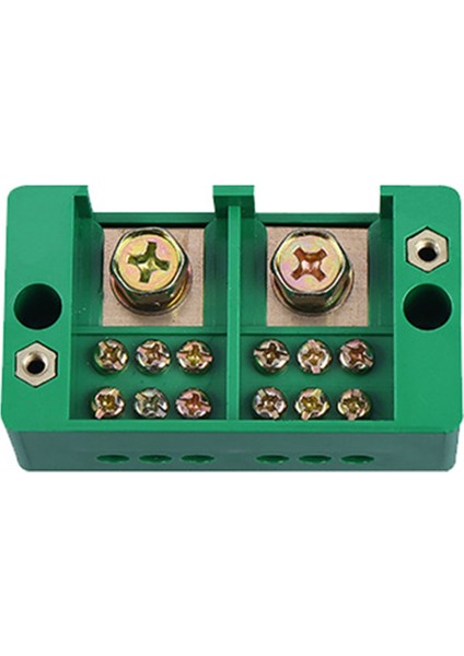Tek Fazlı 2'si 6 Çıkış Terminal Kutusu Ev Dağıtım Kutusu Bağlantı Kutusu Terminal Bloğu 220 V(6 Çıkış) (Yurt Dışından) modelleri