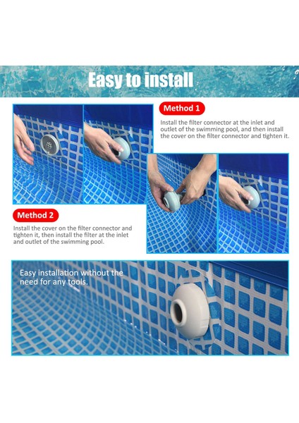 Havuz Adaptörü Intexs Yüzey Skimmer Duvara Montaj Hortum Adaptörü Yüzme Havuzu Konektörü Açık Havuz Aksesuarları (Yurt Dışından) fırsatları