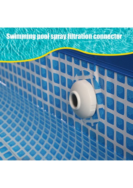 Havuz Adaptörü Intexs Yüzey Skimmer Duvara Montaj Hortum Adaptörü Yüzme Havuzu Konektörü Açık Havuz Aksesuarları (Yurt Dışından) indirimleri