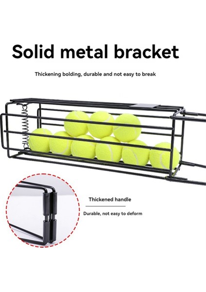 Tenis Topu Haznesi, Tenis Topu Sepeti, Taşınabilir Pickleball Haznesi Toplayıcı, Üst Caddy, Metal Pickleball Topu Toplayıcı (Yurt Dışından) modelleri