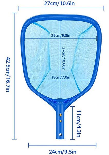 Havuz Skimmer Ağı, 1-1 / 4 Inç Kutup Için, Havuz Temizleme, Spalar, Göletler ve Çocuklar Için Şişme Havuz B (Yurt Dışından) fiyatları