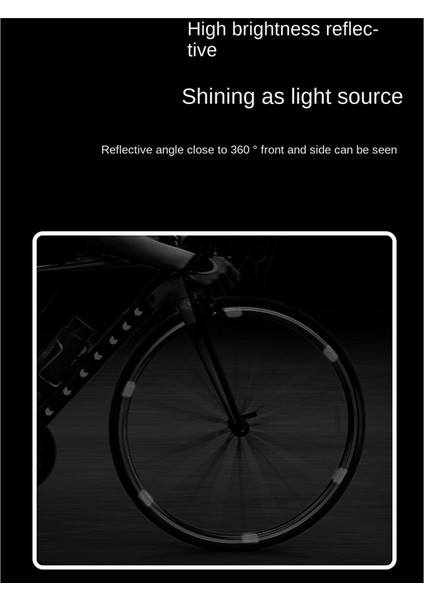 Enlee Mtb Bisiklet Çizilmeye Dayanıklı Yansıtıcı Etiket Çerçeve Koruyucu Çıkarılabilir Etiket Yol Bisikleti Paster Koruyucu Kapak (Yurt Dışından)