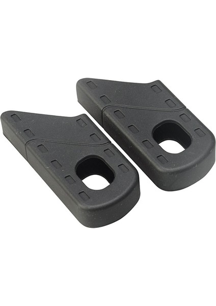 2 Adet Evrensel Bisiklet Sabit Dişli Kauçuk Aynakol Krank Koruyucu Kapak Kılıf Mtb Yol Bisikleti Krank Kolu Çizme Kollu, Siyah (Yurt Dışından)