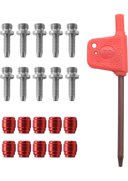 10 Takım Bisiklet Hidrolik Disk Fren Yağı Iğnesi Zeytin Kafası Sram A-Majig Yeni Chic (Yurt Dışından)