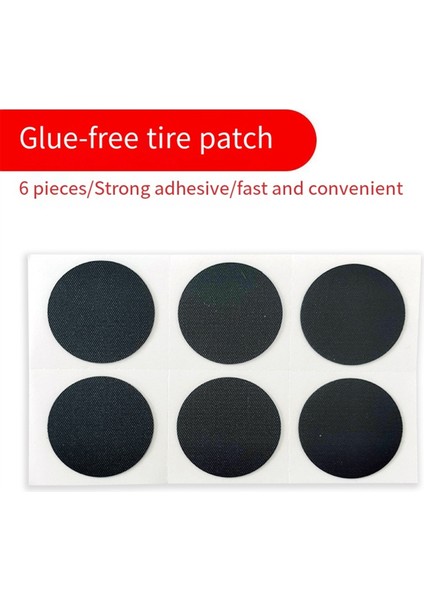 Kare Bisiklet Lastiği Yama Yapıştırıcısız Lastik Yama Bisiklet Taşınabilir Hızlı Lastik Yama Aracı Bisiklet Ekipmanları Lastik Yama (Yurt Dışından) fiyatları