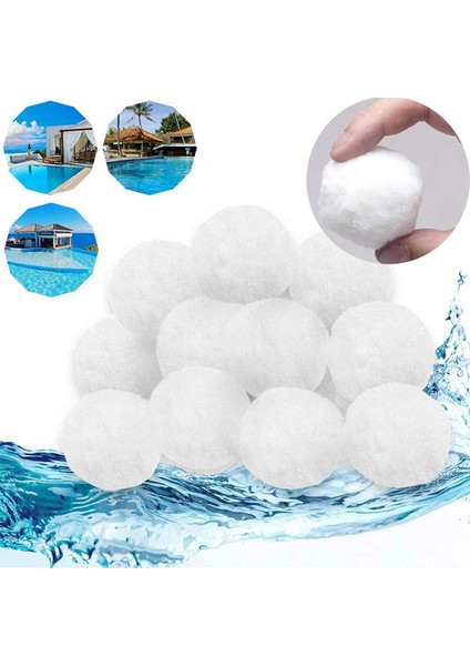 Havuz Filtresi Topları Havuz Temizleme Topları Yüzme Havuzu Temizleme Ekipmanı Filtresi Su Arıtma Fiber Topu 500G (Yurt Dışından) fiyatları