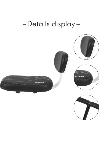 Bisiklet Arka Koltuk Minderi Kol Dayama Ayak Dayama Seti, Bisiklet Arka Koltuk Çocuk Güvenlik Minderi Kol Dayama Küpeşte Arka Ayak Pedalları (Yurt Dışından) fırsatları