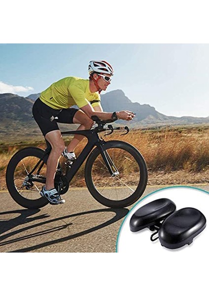 Yeni Noseless Bisiklet Selesi Rahat Bisiklet Selesi Erkekler Kadınlar Için Ergonomik Yumuşak Çift Ped Eyer Yastık (Yurt Dışından) indirimleri