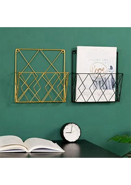Duvara Monte Kitaplık Kapı Askılı Düzenleyiciler Duvar Dergi Kitap Rafları Askılı Duvar Dosyaları Tel Duvar Kitap Rafı-B (Yurt Dışından) indirimleri