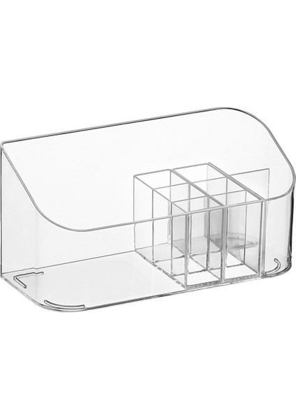 Makyaj Fırçaları Tutucu, Makyaj Organizatör Küçük Vanity Tepsi Saklama Kutusu, Ruj, Kalem, Losyon Için Kozmetik Vitrin (Yurt Dışından)